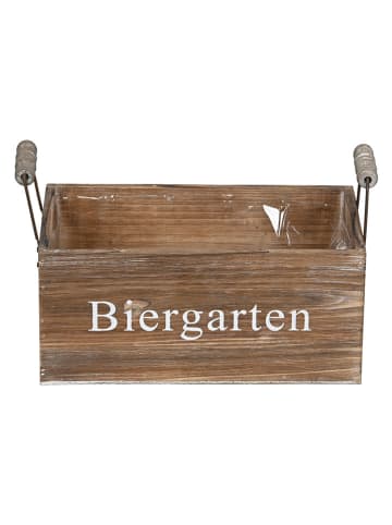 POSIWIO Bak ''Biertuin'' bruin - (B)27 x (H)12 x (D)15,5 cm