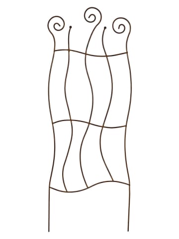 POSIWIO Kratka w kolorze ceglanym do roślin pnących - 110 x 40 cm