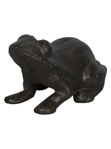 POSIWIO Decotuinfiguur ''Kikker'' bruin - (B)15 x (H)9 x (D)10 cm