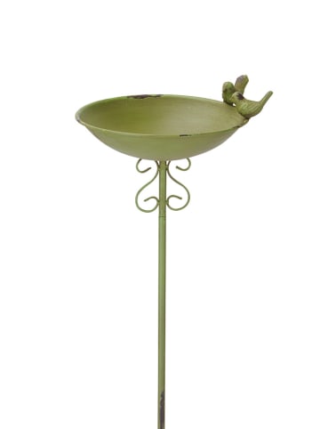 POSIWIO Vogeltränke in Grün - (B)24 x (H)10 x (T)22 cm