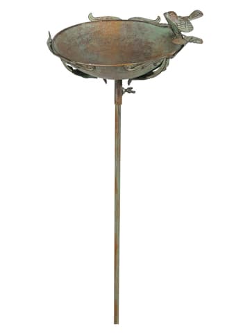 POSIWIO Vogeltränke in Grün - (B)24 x (H)20 x (T)26,5 cm