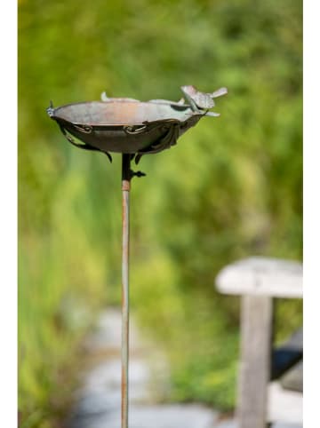 POSIWIO Vogeltränke in Grün - (B)24 x (H)20 x (T)26,5 cm