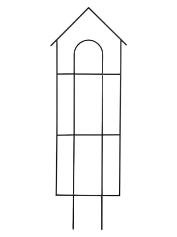 POSIWIO Kratka "House" w kolorze czarnym do roślin pnących - 99 x 40 cm