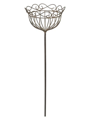 POSIWIO Gartenstecker ''Korb'' in Braun - (H)109,5 x Ø 25 cm