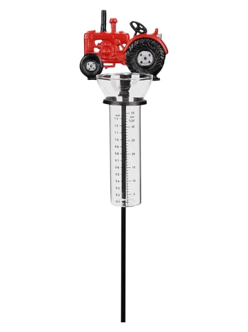 POSIWIO Dekoracja ogrodowa "Tractor" w kolorze czerwonym - 9 x 84 x 13 cm