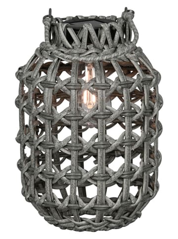 POSIWIO LED-Solar-Laterne in Grau - (H)30 x Ø 21 cm