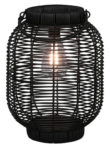 POSIWIO Solarny lampion LED w kolorze czarnym - wys. 31,5 x Ø 23,5 cm