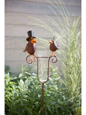 POSIWIO Tuinsteker ''Vogel'' roestrood - (B)25 x (H)125 x (D)13 cm