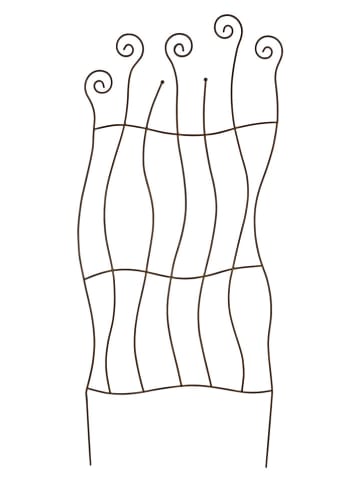 POSIWIO Rankgitter in Rostrot - (L)143 x (B)67 cm