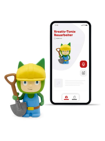 tonies Hörfigur "Kreativ-Tonie - Bauarbeiter" - ab 3 Jahren