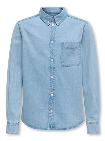 ONLY & SONS Junior Jeanshemd "Orson" in Hellblau