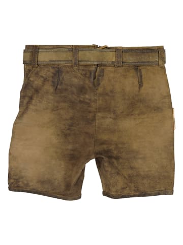 Isartrachten Lederhose in Braun
