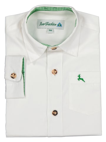 Isartrachten Trachtenhemd in Weiß
