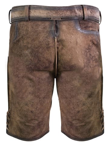 Edelnice Lederhose "Florian" in Braun