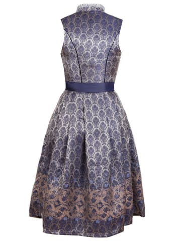 Edelnice Dirndl "Marianna" in Blau/ Silber