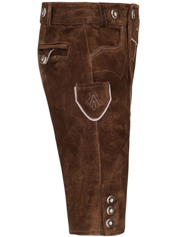 Edelnice Lederhose in Braun