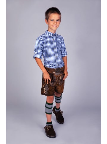 Edelnice Lederhose "Maxi" in Braun