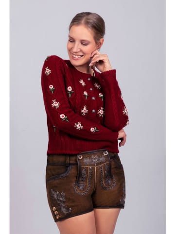 Edelnice Ledershorts "Elsa" in Braun