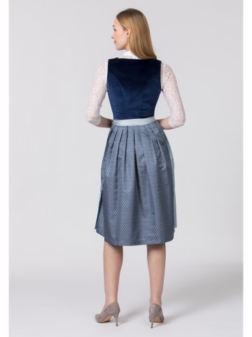 Stockerpoint Dirndl "Aida" in Dunkelblau/ Hellblau