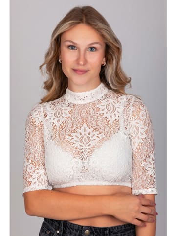Edelnice Dirndlbluse "Sissi" in Creme