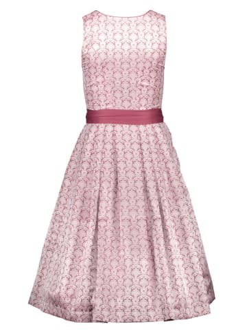 Turi Landhaus Dirndl in Rot/ Weiß