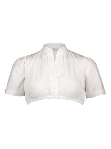 Almsach Dirndlbluse in Weiß