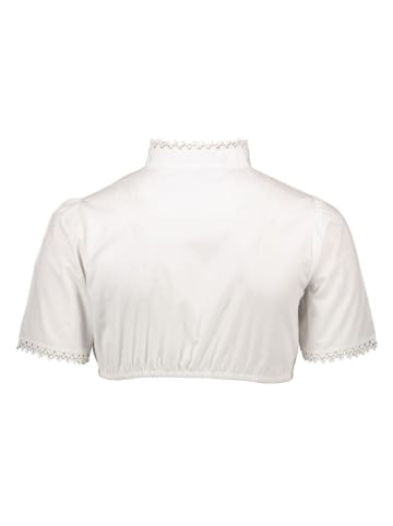 Almsach Dirndlbluse in Weiß