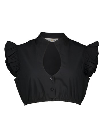 Almsach Dirndlbluse in Schwarz