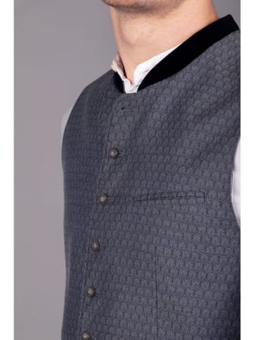 Edelnice Trachtenweste "Fritz" in Dunkelblau