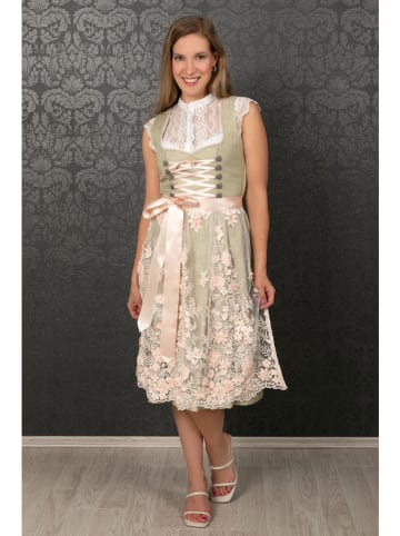 Edelnice Dirndl "Simona" in Beige/ Rosé