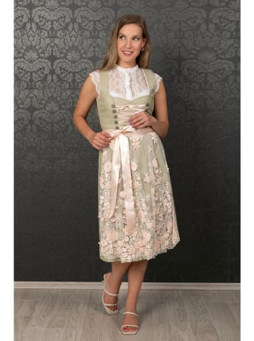 Edelnice Dirndl "Simona" in Beige/ Rosé