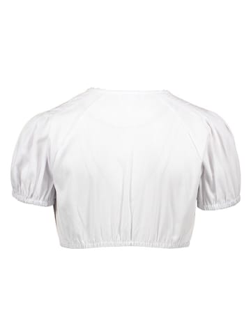 Turi Landhaus Dirndlbluse in Weiß
