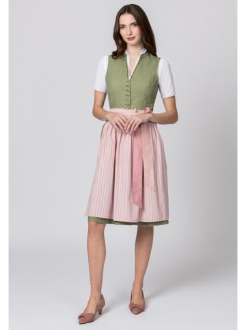 Stockerpoint Dirndl "Natalie" in Grün/ Rosa