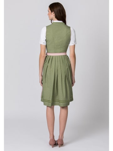 Stockerpoint Dirndl "Natalie" in Grün/ Rosa