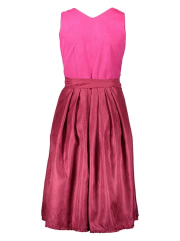 Alpenfee Dirndl ''Milly'' in Pink/ Rot