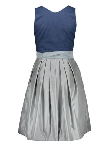 Alpenfee Dirndl ''Moon'' in Dunkelblau/ Hellblau