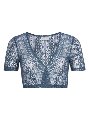 Alpenfee Dirndlbluse ''Nessa'' in Dunkelblau