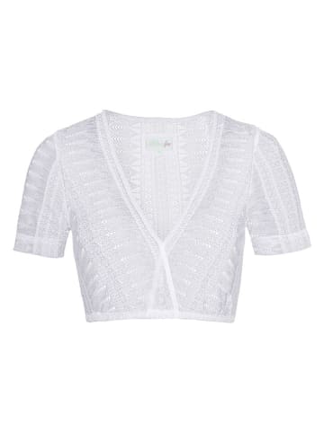 Alpenfee Dirndlbluse ''Lana'' in Weiß