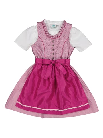 Isartrachten Dirndl in Pink