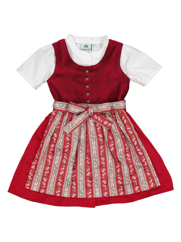 Isartrachten Dirndl rood