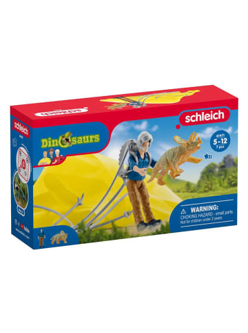 Schleich Zestaw "Dino parachute rescue" do zabawy - 5+
