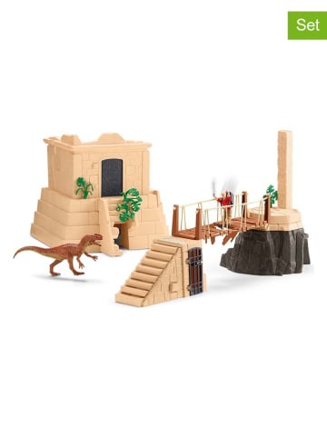 Schleich 21-częściowy zestaw "Dino Tempel-Eroberung" do zabawy - 5+