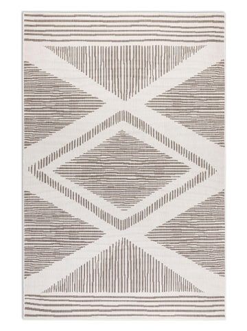 Elle Decoration Dywan "Rhombus" w kolorze beżowym