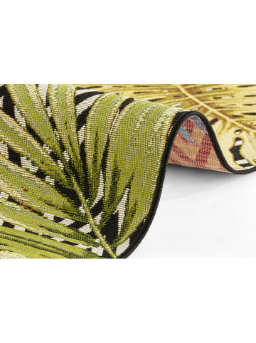 Hanse Home Indoor-/ Outdoor-Teppich "Flair" in Grün/ Hellbraun