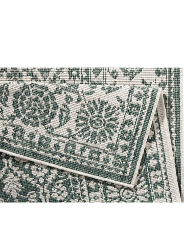 Hanse Home Wendeteppich "Curacao" in Creme/ Grün