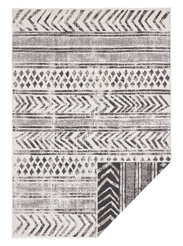NORTHRUGS Outdoor-Wendeteppich "Twin Supreme - Biri" in Schwarz/ Creme