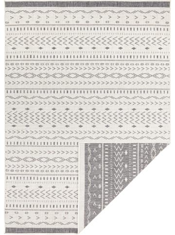 NORTHRUGS Indoor-/ Outdoor-Teppich "Kuba" in Grau/ Creme