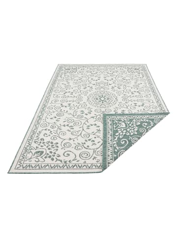 Hanse Home Indoor-/ Outdoor-Teppich "Twin Supreme - Leyte" in Grün/ Creme
