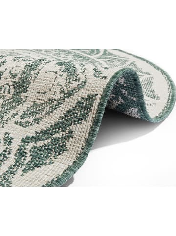 NORTHRUGS Indoor-/ Outdoor-Teppich "Siruma" in Grün/ Creme