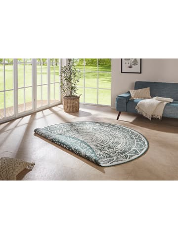 NORTHRUGS Indoor-/ Outdoor-Teppich "Siruma" in Grün/ Creme